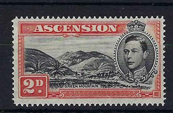 Image of Ascension SG 41ba UMM British Commonwealth Stamp